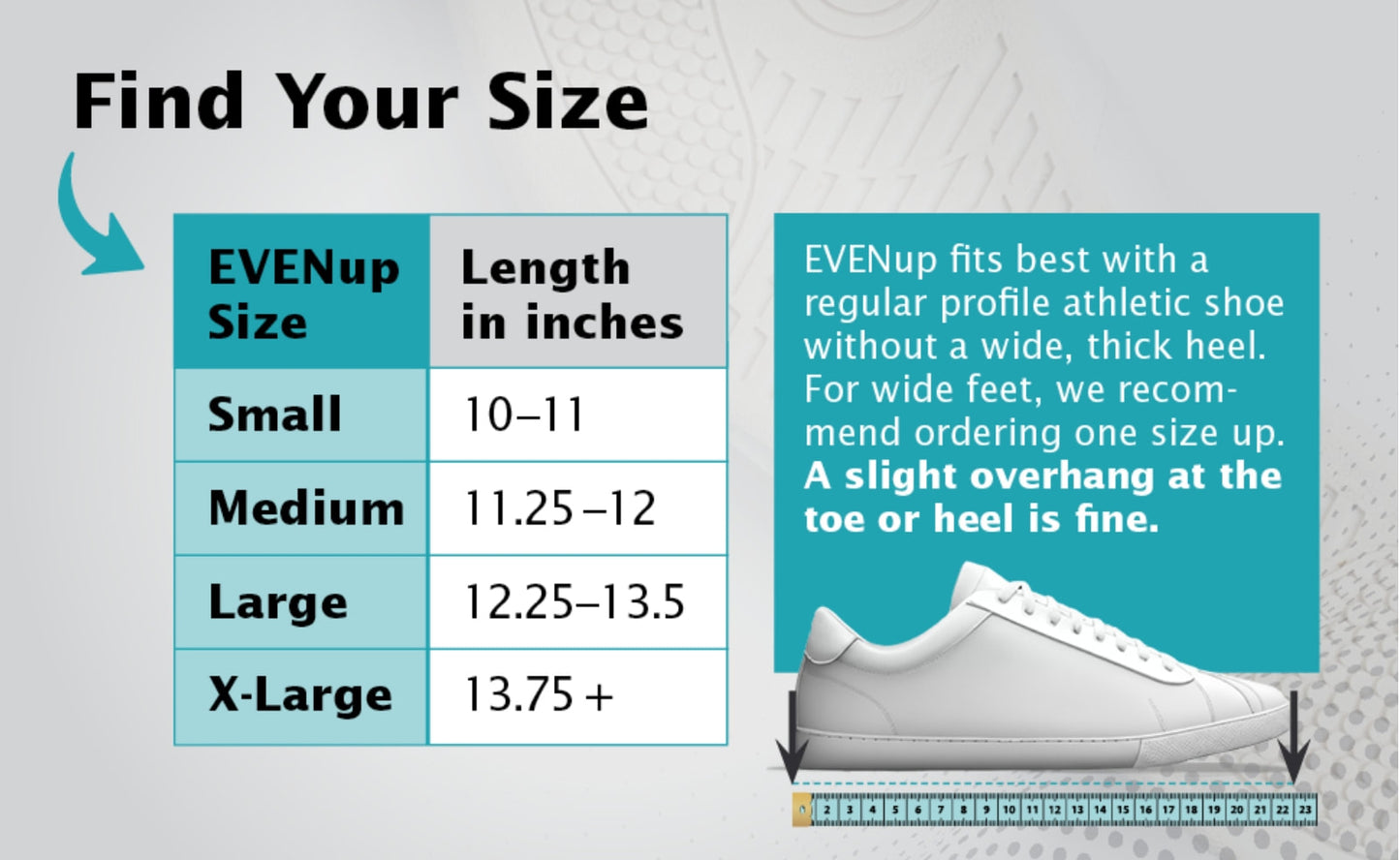 EvenUp Shoe Balancer