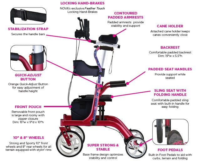 Phoenix Rise Up Upright Walker