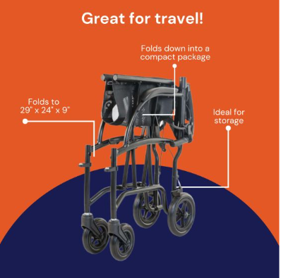 Feather Transport Chair