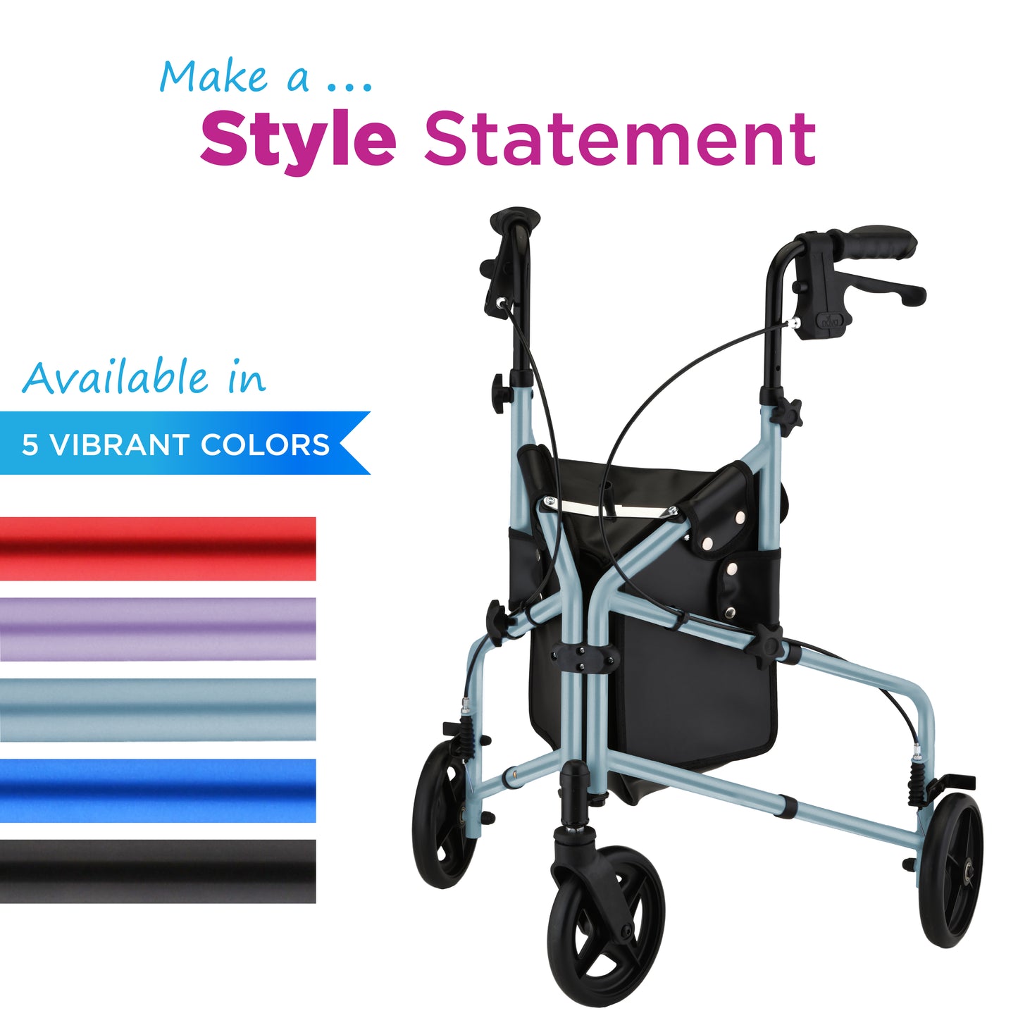 Active Three Wheel Rollator