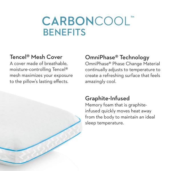 Malouf CarbonCool + OmniPhase Pillow