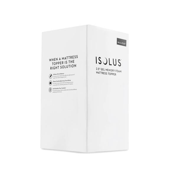 2.5" Gel Memory Foam Mattress Topper