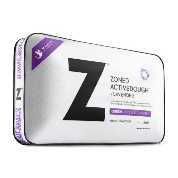 Malouf Zoned ActiveDough Pillow - Lavender