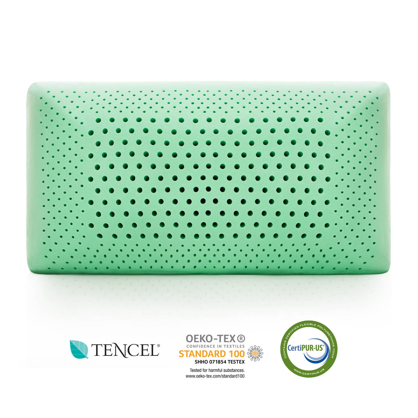 Malouf Zoned ActiveDough Pillow - Peppermint