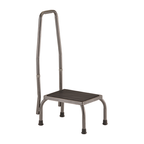 Step Stool with Hand Rail