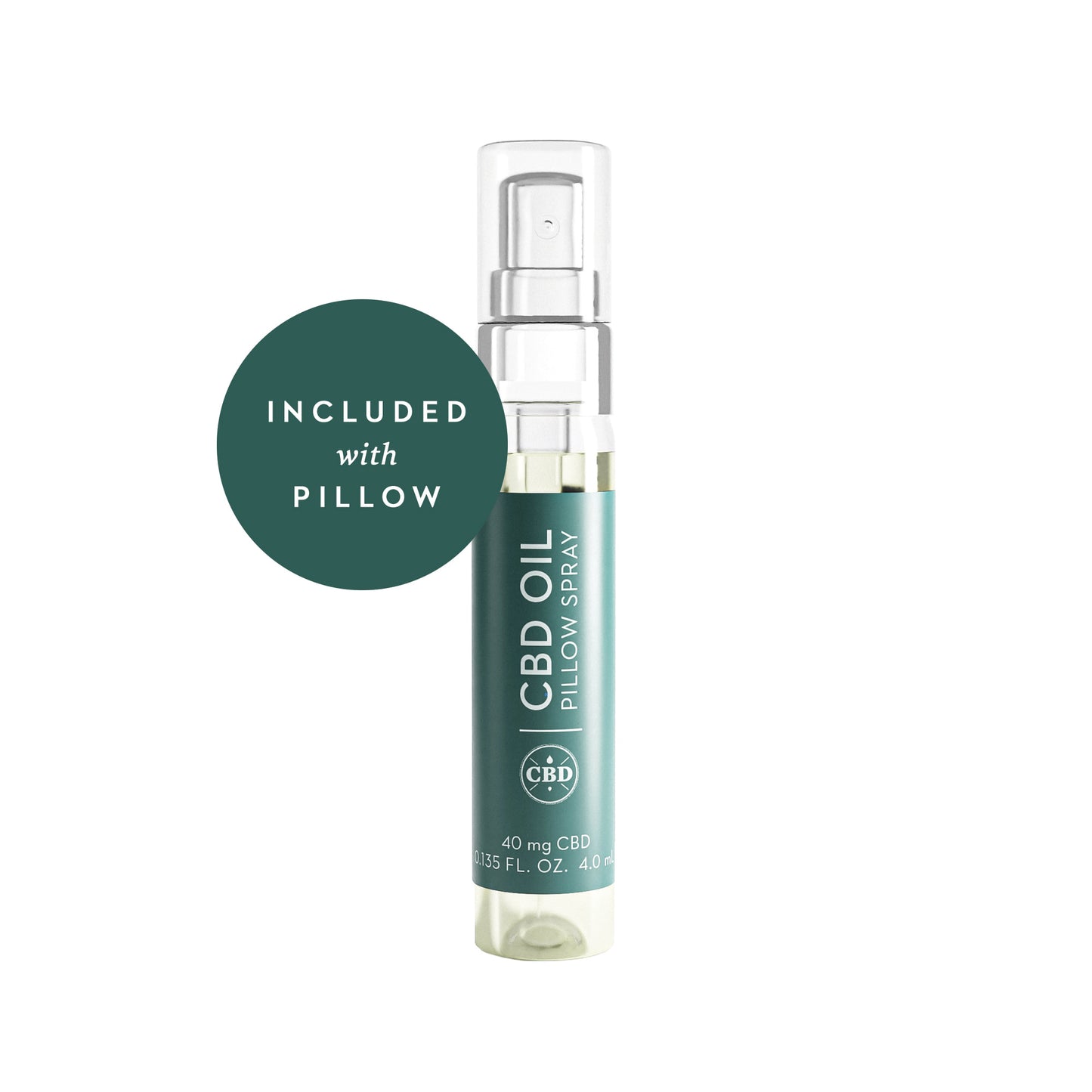 Memory Foam Pillow + CBD Oil