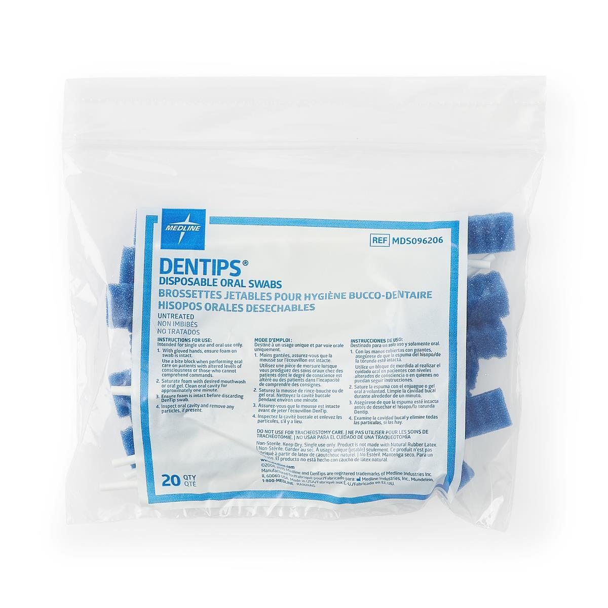 Untreated Oral Swabs