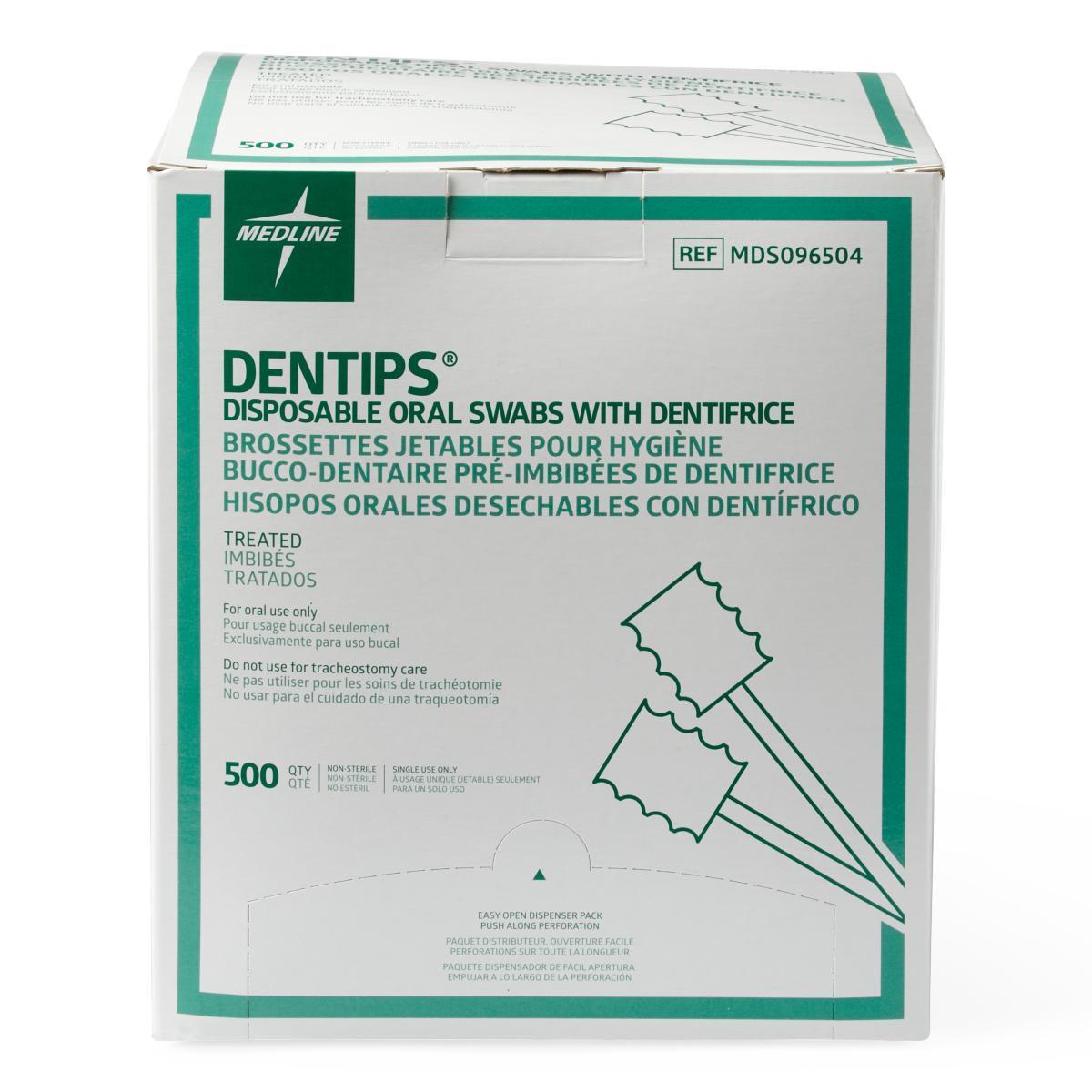 Treated Oral Swabs