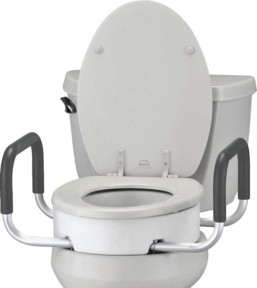 Toilet Seat Riser with Arms