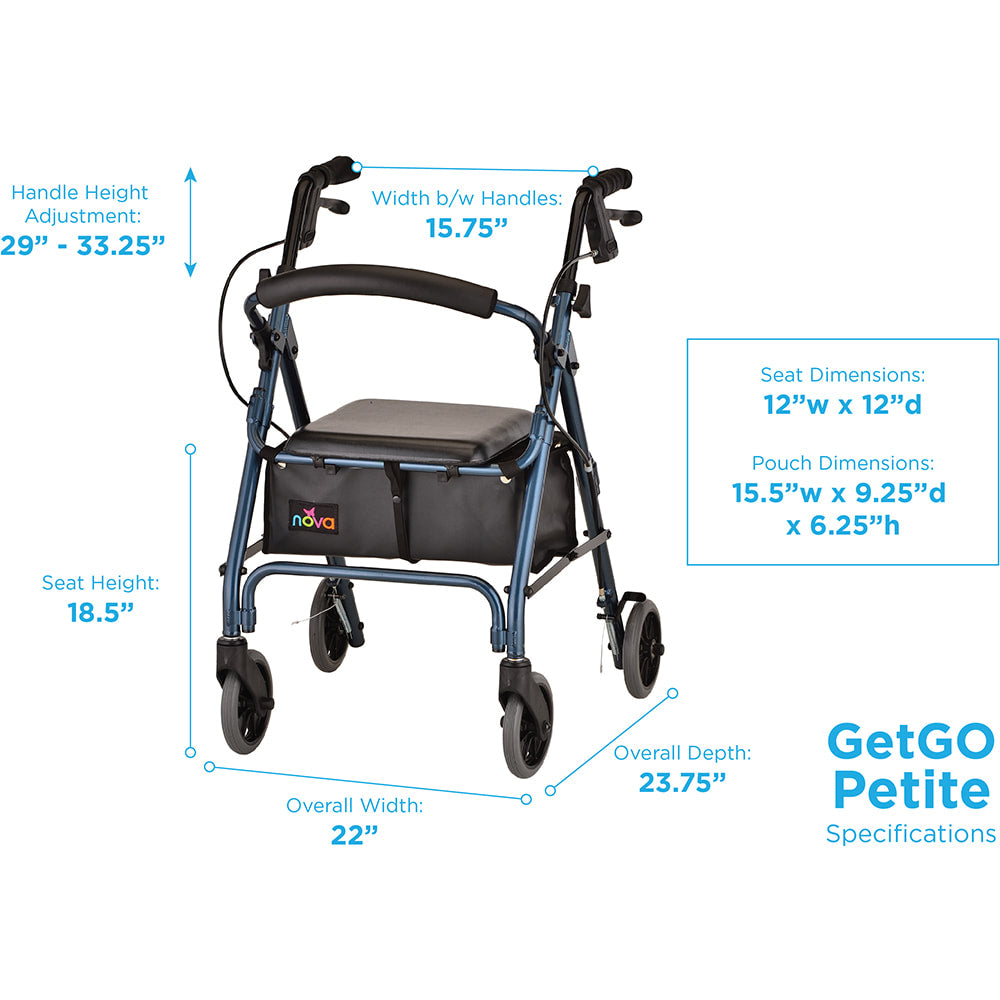 NOVA GetGO Rollators