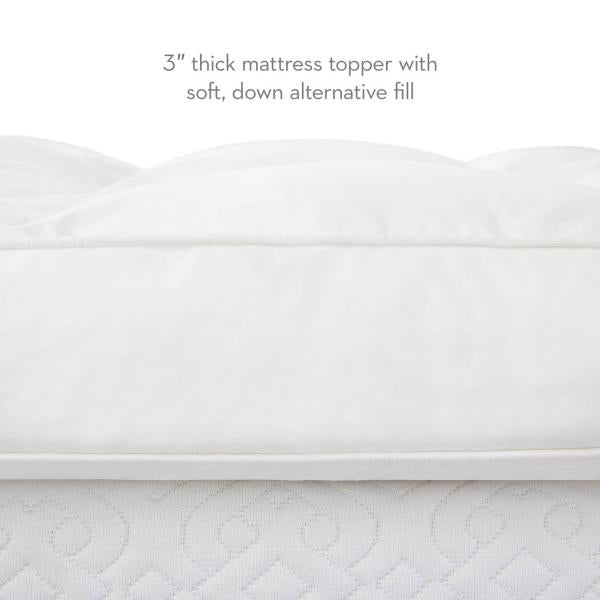 Isolus 3" Down Alternative Mattress Topper